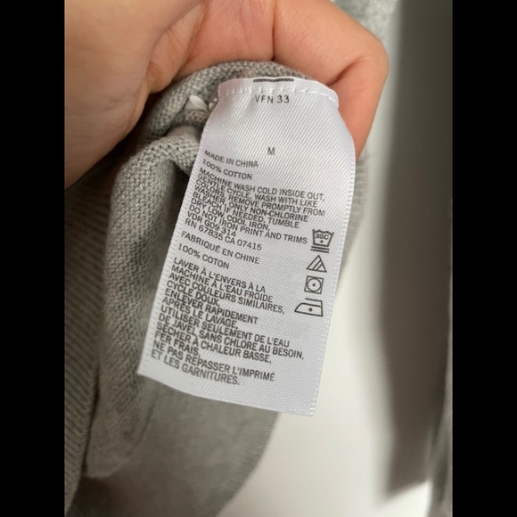 Nautica Grey Shirt with Zipper - Picture 2 of 3